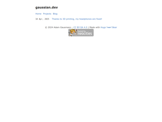 blog screenshot