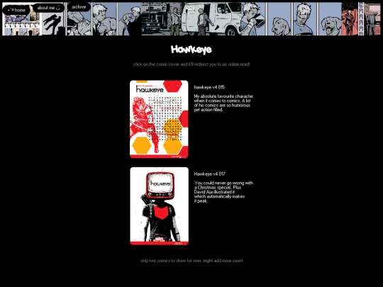 hawkeye screenshot