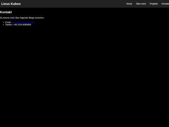 contact screenshot
