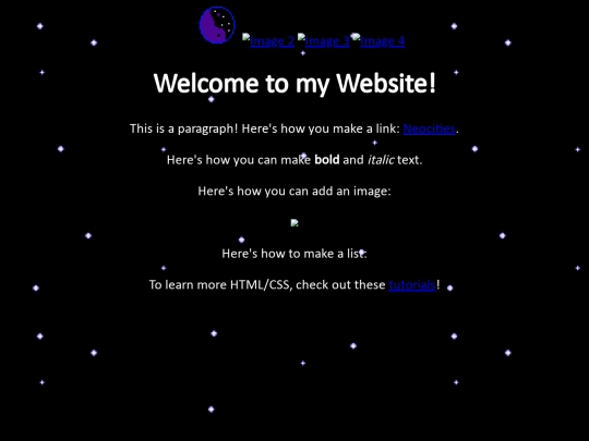 test screenshot