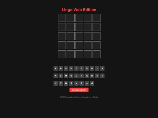 games/lingo screenshot