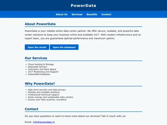 powerdata screenshot