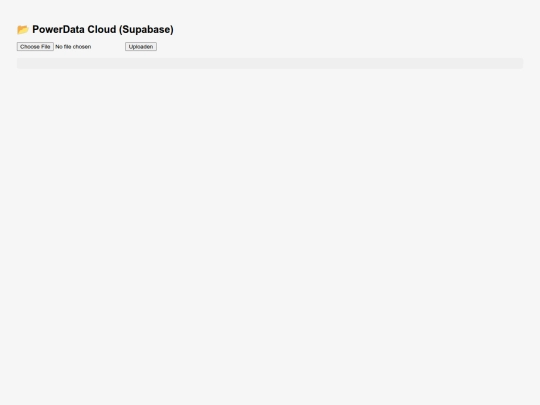 powerdata/test screenshot