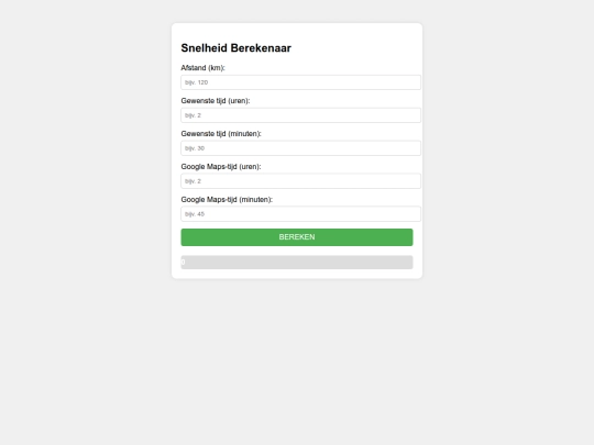 rekenen/snelheid screenshot