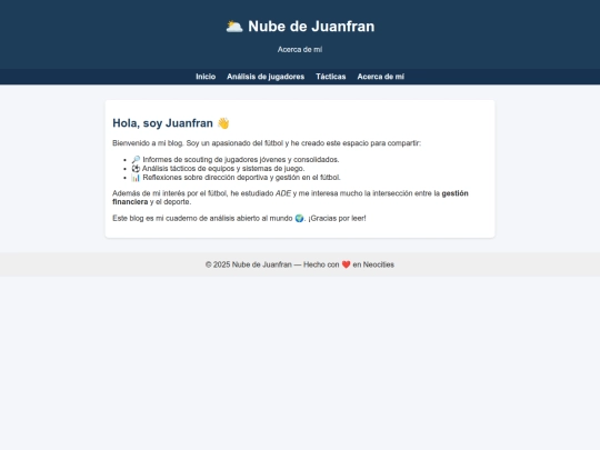 acerca screenshot