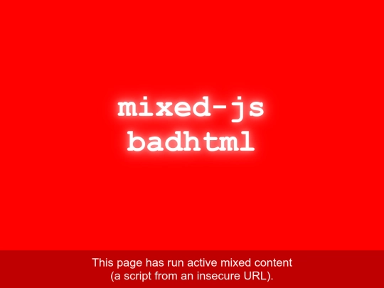 badhtml/mixed-js screenshot
