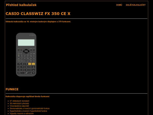 casio350 screenshot