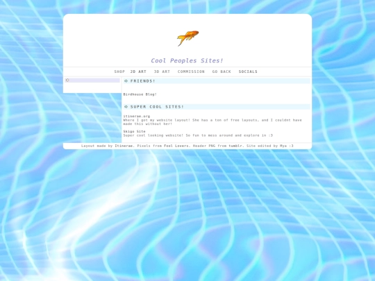 Friendsites screenshot
