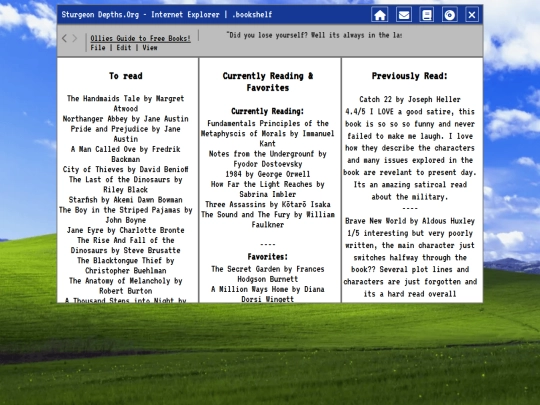 bookshelf screenshot