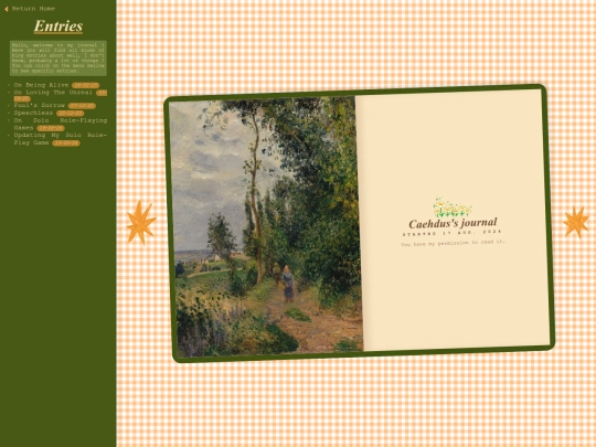 journal/journal screenshot