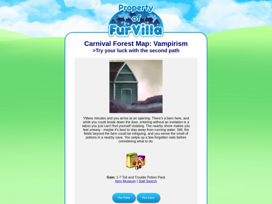 exploresim/carnival/vampirism-second screenshot