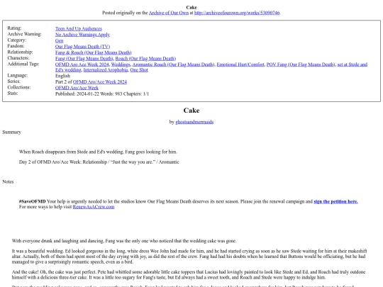 Cake screenshot