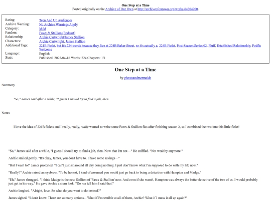 One_Step_at_a_Time screenshot