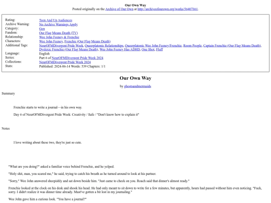 Our_Own_Way screenshot