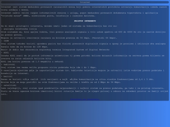 internet screenshot