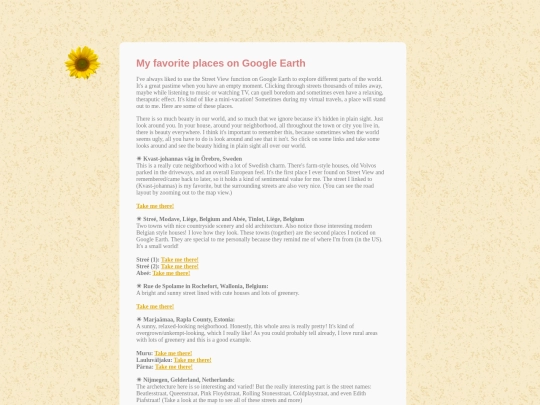 other/earthfavorites screenshot