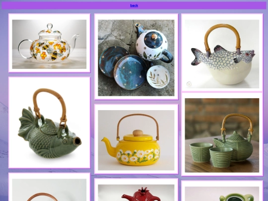 teapots screenshot