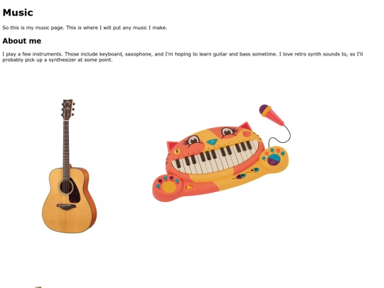 Music screenshot