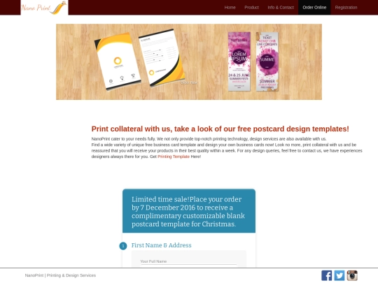 order screenshot