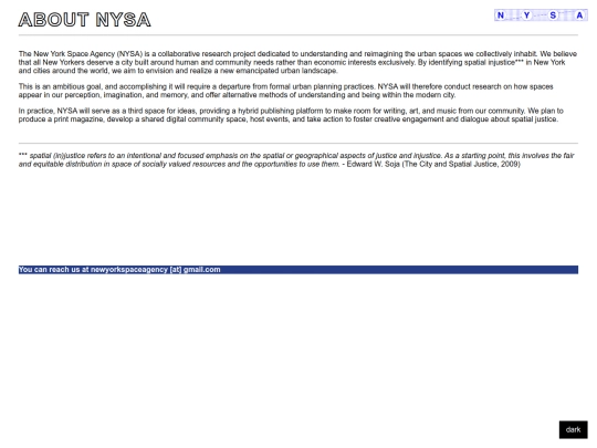 nysa-about screenshot
