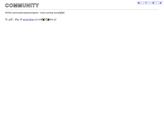 nysa-community screenshot