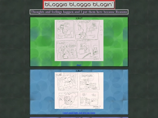 bloggy screenshot