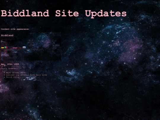 biddland-site-updates screenshot