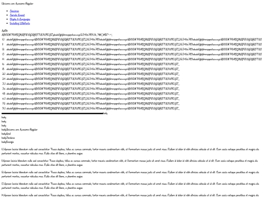 unicornsareawesome/webfontkit-20240307-113917/unicorns_are_awesome_-_otf-demo screenshot