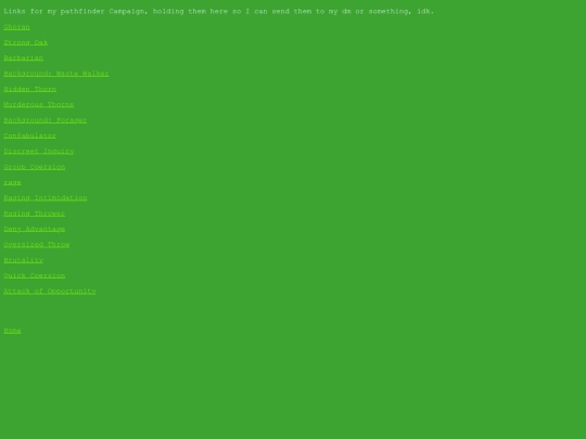 PathfinderLinks screenshot