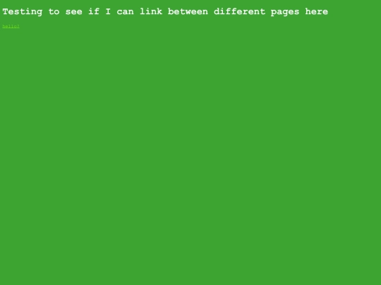 testpage screenshot