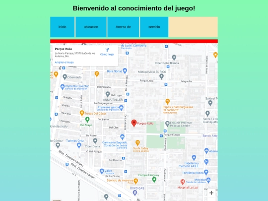 Ubicacion screenshot