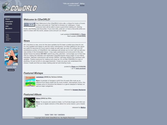 clubs/cd_world/cdworld_home screenshot