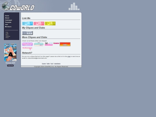 clubs/cd_world/cdworld_links screenshot