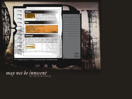 fanlistings/fanlisting_elliott screenshot