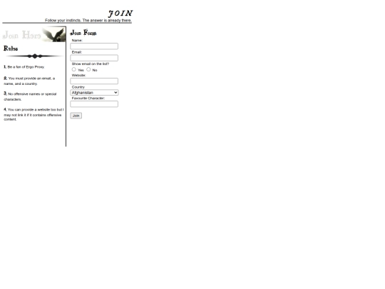 fanlistings/fanlisting_ergoproxy/fanlisting_ergoproxy_join screenshot