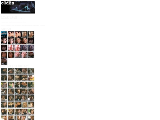 fanlistings/fanlisting_faculty/fanlisting_faculty_codes screenshot