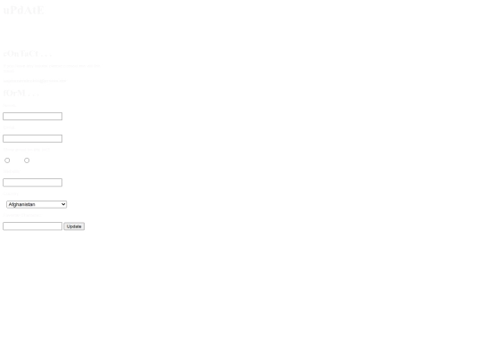 fanlistings/fanlisting_faculty/fanlisting_faculty_update screenshot