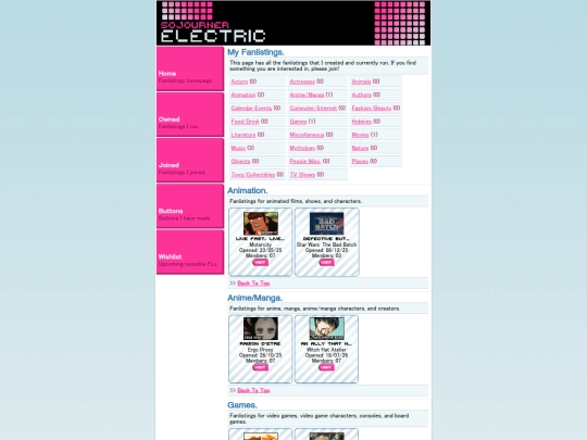 fanlistings/sojournerelectric_owned screenshot