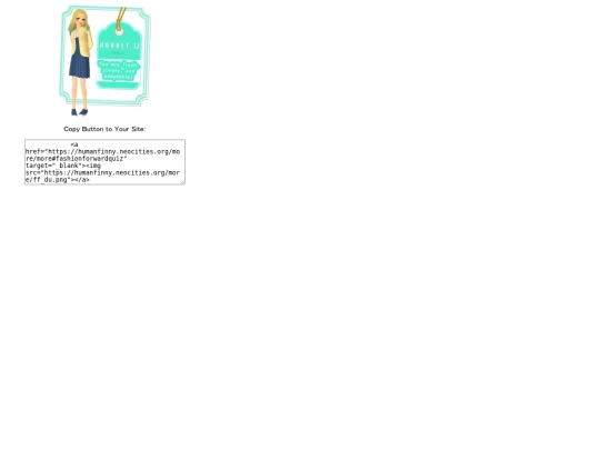more/fashionforward_quiz/doubleu screenshot