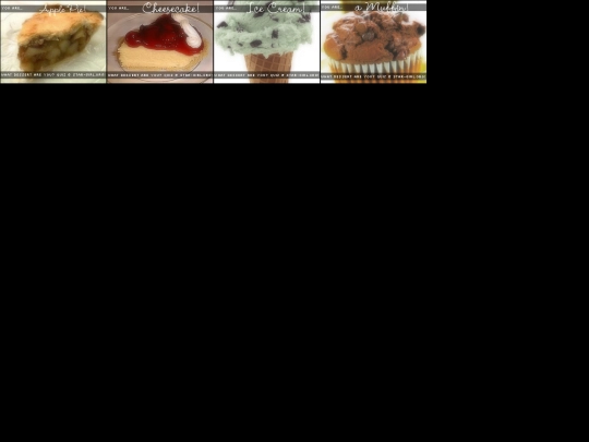 quizdirect/allresults/dessert screenshot