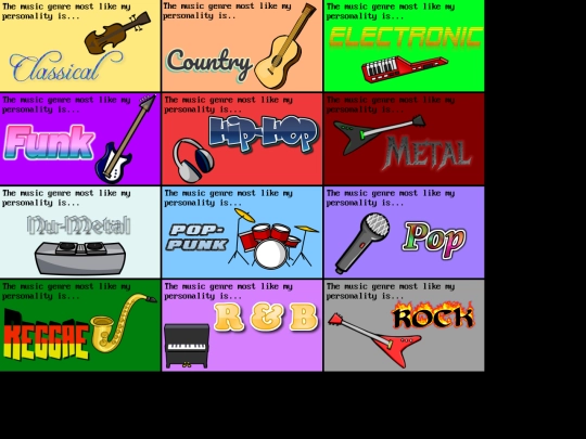 quizdirect/allresults/musicgenre screenshot