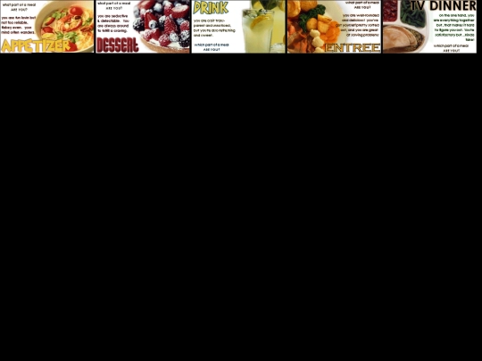 quizdirect/allresults/partofameal screenshot