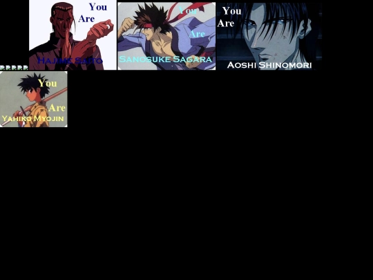 quizdirect/allresults/ruronikenshin screenshot