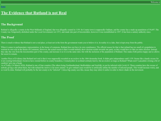 RutlandConspiracy screenshot