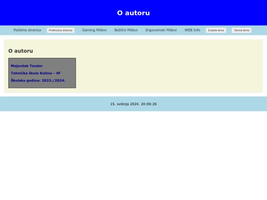 autor screenshot
