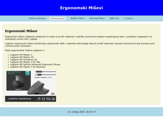 ergonomicniMisevi screenshot