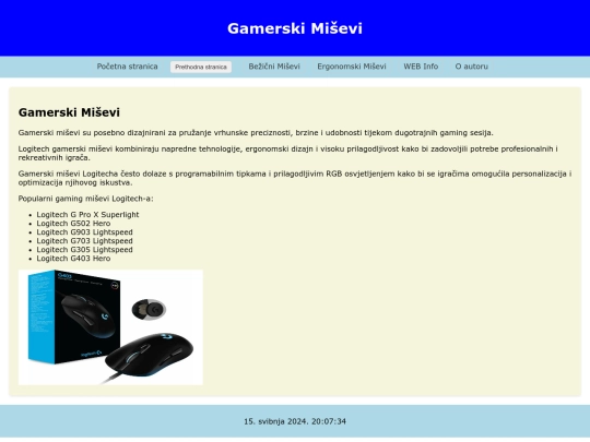 gamerskiMisevi screenshot