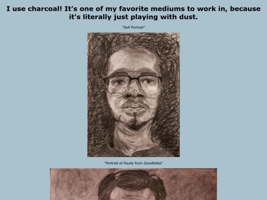 charcoal screenshot