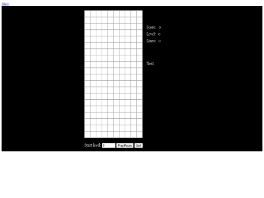 tetris screenshot