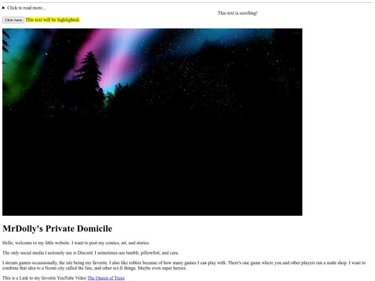 Homepage screenshot